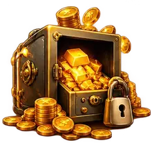 Monete d'oro restituite nella mano di un giocatore, illustrazione del cashback VIP settimanale